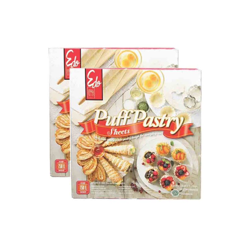 

Puff Pastry Edo Sheet 750 Gram NEW