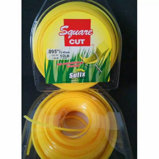 Tali senar mesin potong rumput sufix 42 meter  - pisau babat rumput model senar 42 meter sufix