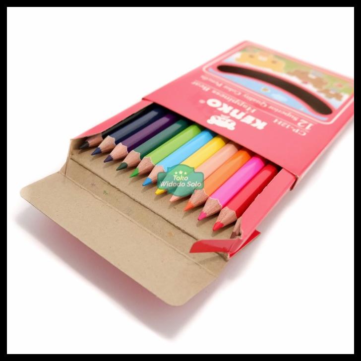 

Pensil Warna Kenko Cp 12H 12 Warna Pendek Happiness Bear