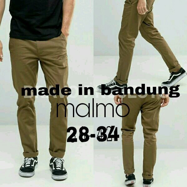 Celana Chino Long Pant Original Impresif Mocca 1KG MASUK 4PCS