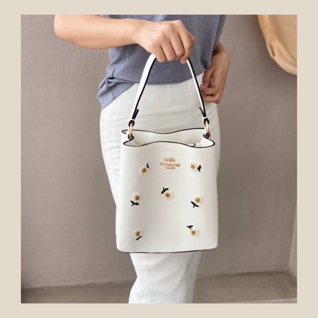 Tas wanita coach serut selempang import