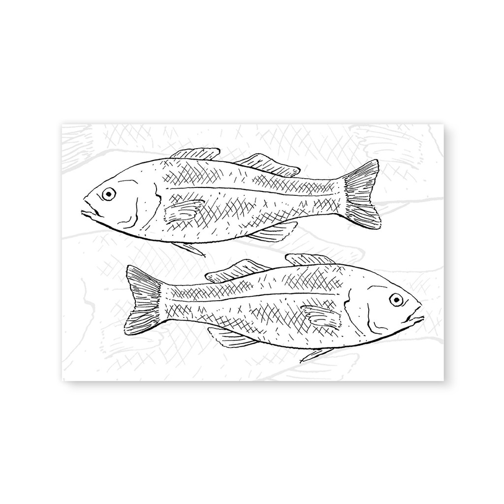 Hiasan Dinding Hiasan Kamar Wall Decor Fish - WD41