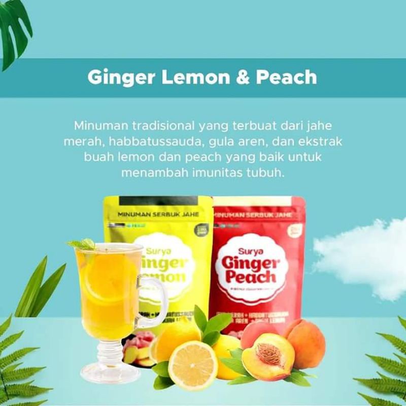 

Ginger Lemon/Peach