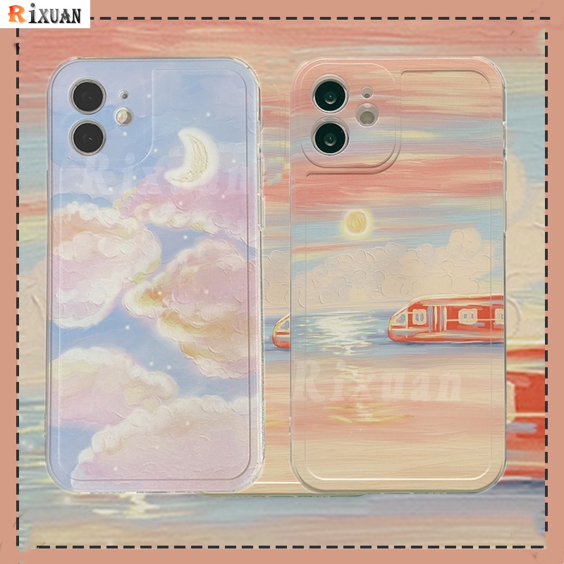 Soft Case Tpu Motif Langit Berbintang Untuk Huawei Nova 3i Nova 5t Nova 7i Huawei Y6P Y7A Huawei P20 Lite P30 Lite Y9 2019 Y9 Prime Y7 Pro Y9S