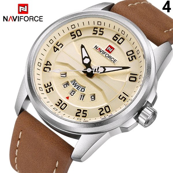 BARU Anti Air - Jam Tangan Pria Original Naviforce 9124 by hargajam cowok ori anti air water resist