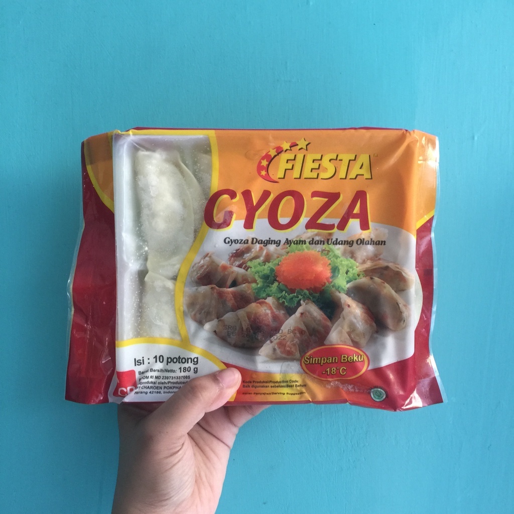 

Gyoza Fiesta 10pc 180gram @cindofrozenfood