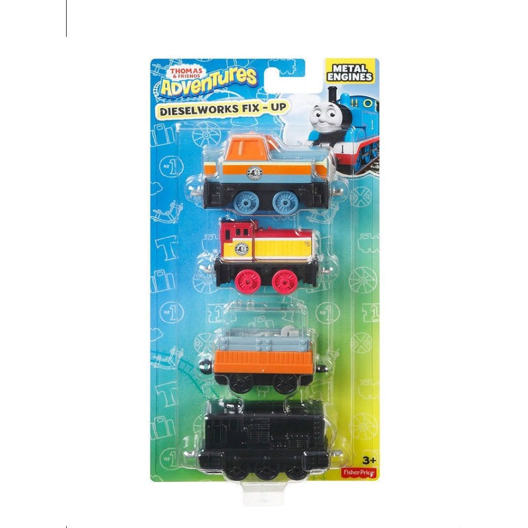 Diecast Hotwheels - Diecast Set - Diecast Thomas And Friends Thomas And Friends - Dieselworks Fix-Up