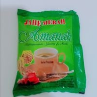 

Jahe Merah Super Amanah Minuman Herbal Bubuk Seduh Sehat Alami Renceng Sachet Saset