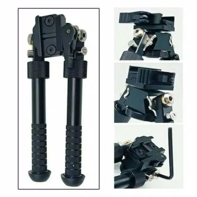 Bipod Atlas Warna Hitam &amp; Gold