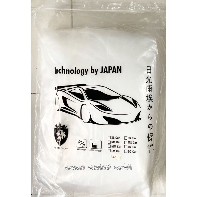 body cover sarung mobil brio agya avanza ertiga xpander transparan tebal dayata