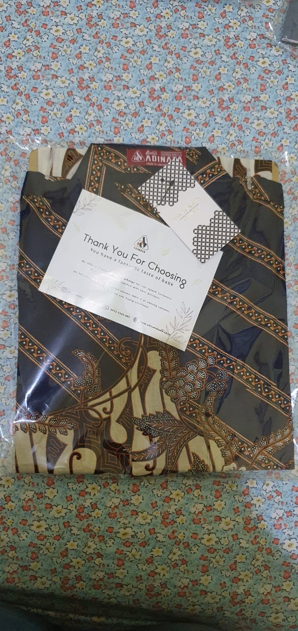 Adinata Batik Laksmana Hem Pendek