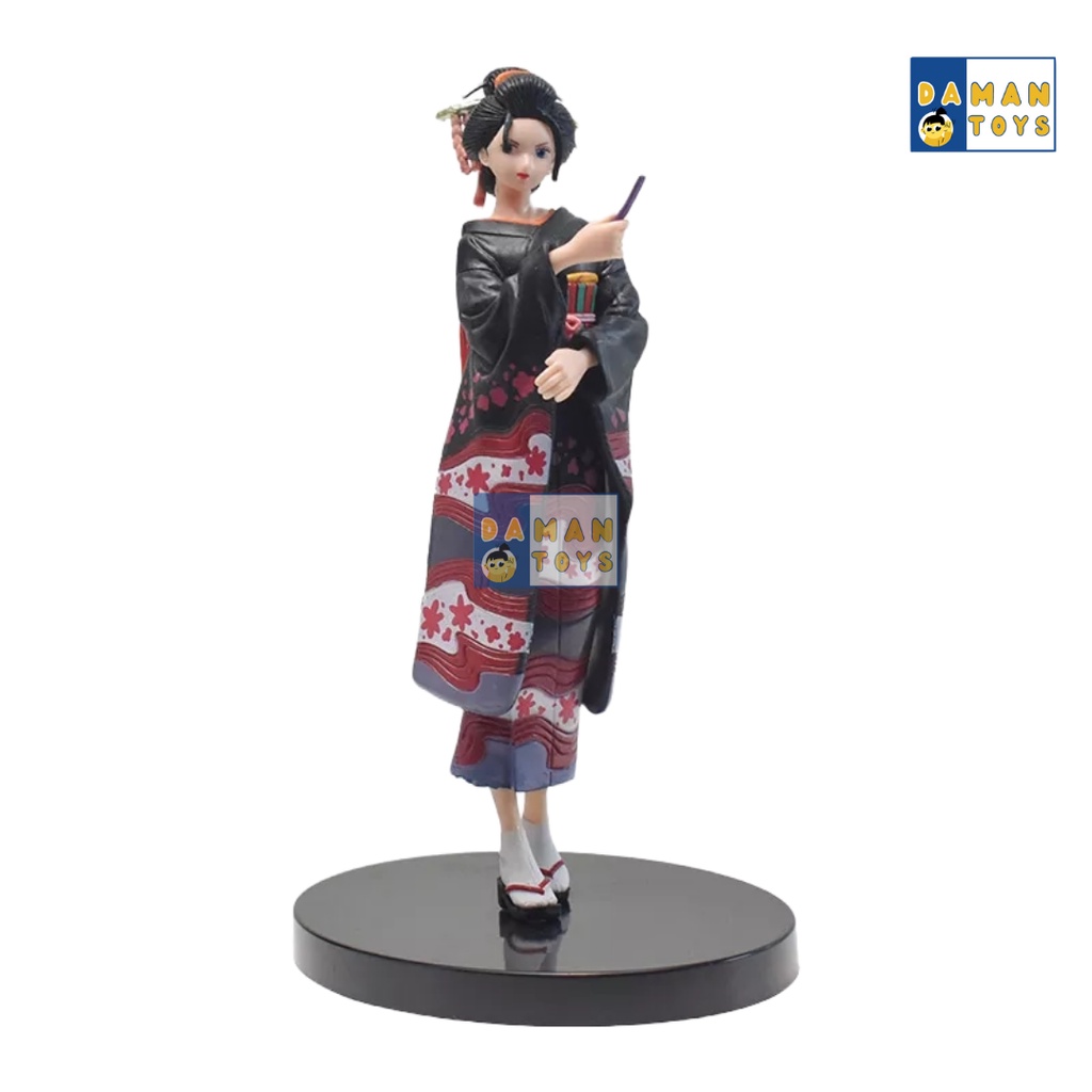 One Piece Anime Figure Kimono Nico Robin Wano Country Pajangan Hadiah Baru