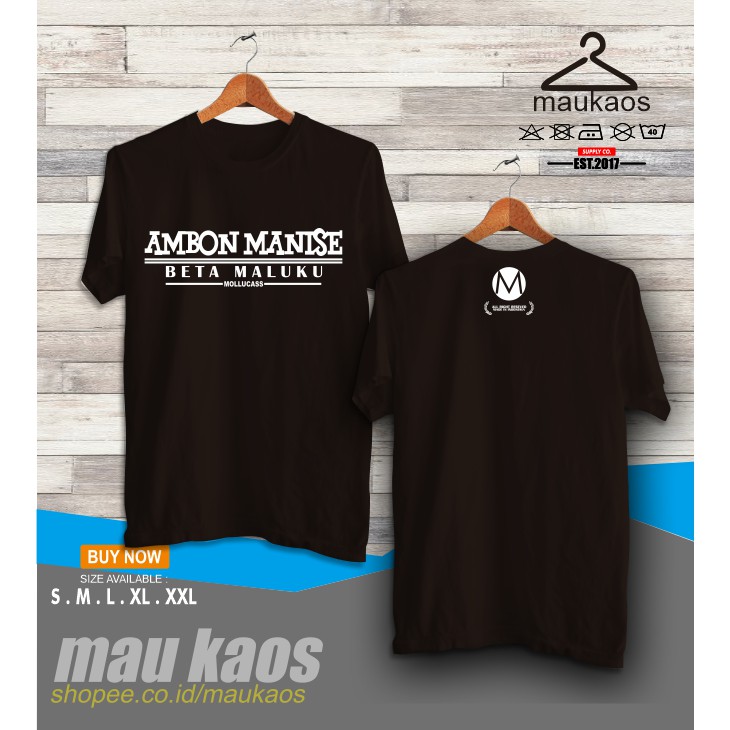 Distroku Kaos Distro Ambon Manise Beta Maluku Keren