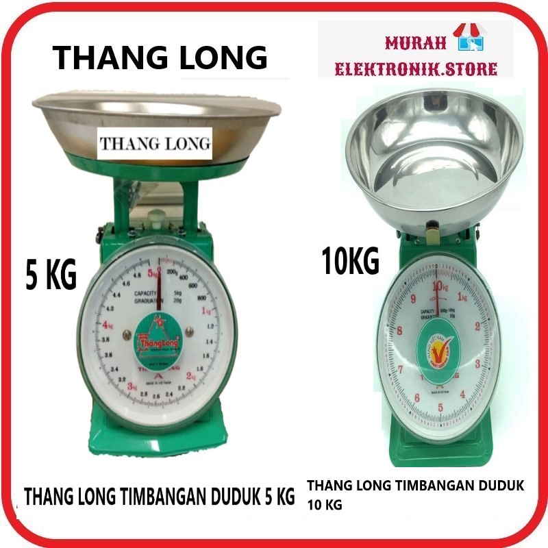 Timbangan Duduk THANGLONG 5 KG/10 KG Made In Vietnam Garansi Plus Free Bubble