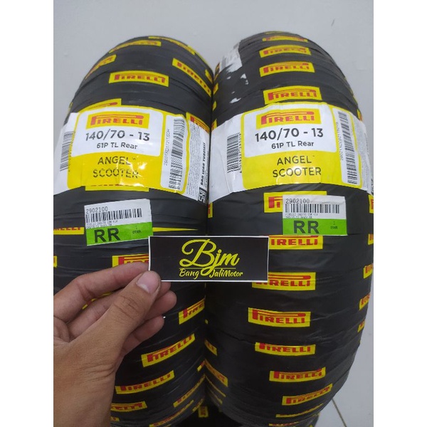 pirelli angel scooter ukuran 140/70 ring 13