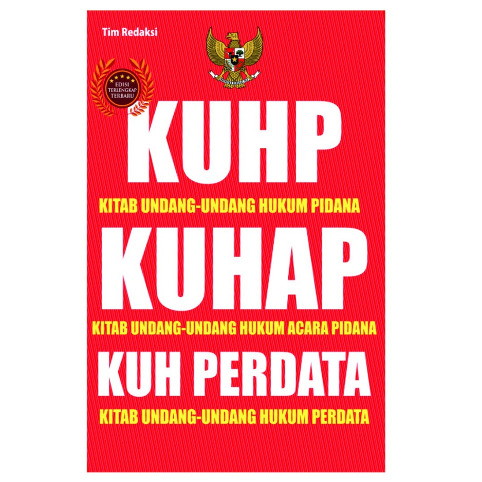 BUKU KUHP KUHAP KUH PERDATA