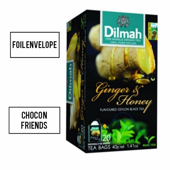 

[ COD ] Teh Dilmah Ginger and Honey TERBAIK Kode 922