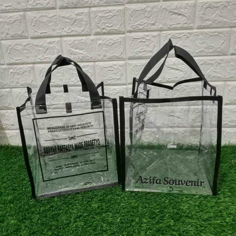 

Tas Souvenir / Goodie Bag Hajatan Tasyakuran Kelahiran, Aqiqoh, Khitan, Haul - Full mika sablon
