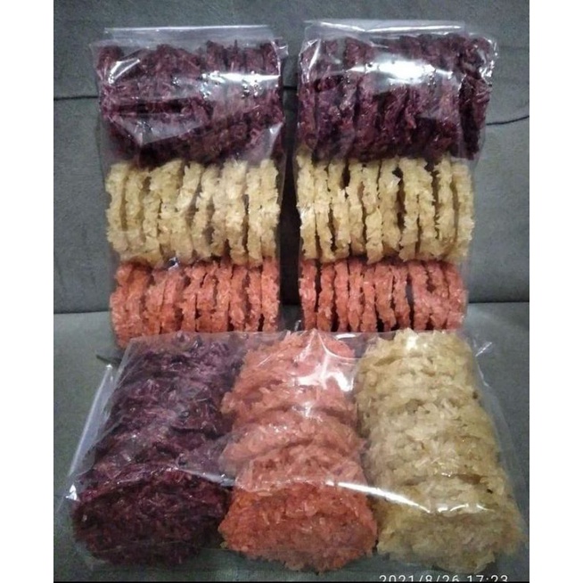 

Renginang , Renginang Mentah , Renginang Mekar tidak bantet
