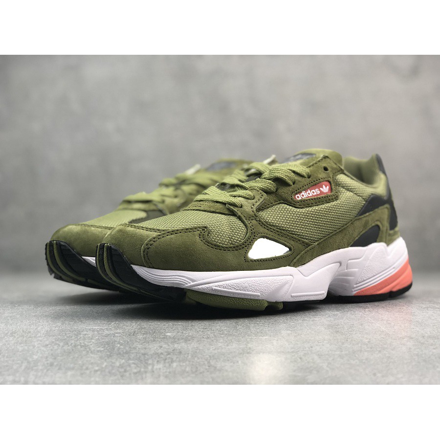 adidas falcon army green