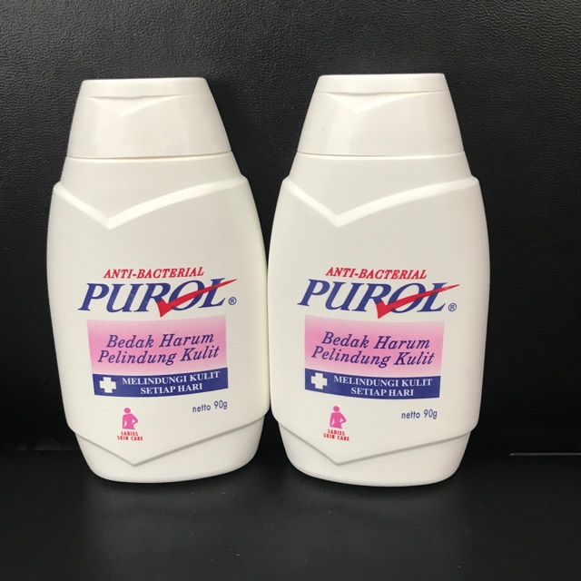 BEDAK PUROL ANTI-BACTERIAL PINK 90g (2PCS)