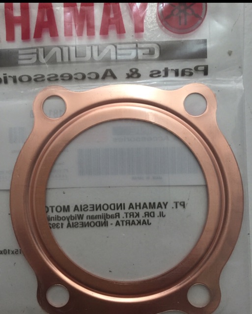 PAKING BLOK ATAS RX KING ASLI / PAKING CYLINDER SILINDER HEAD RX KING ORI YGP 3KA E1181 00