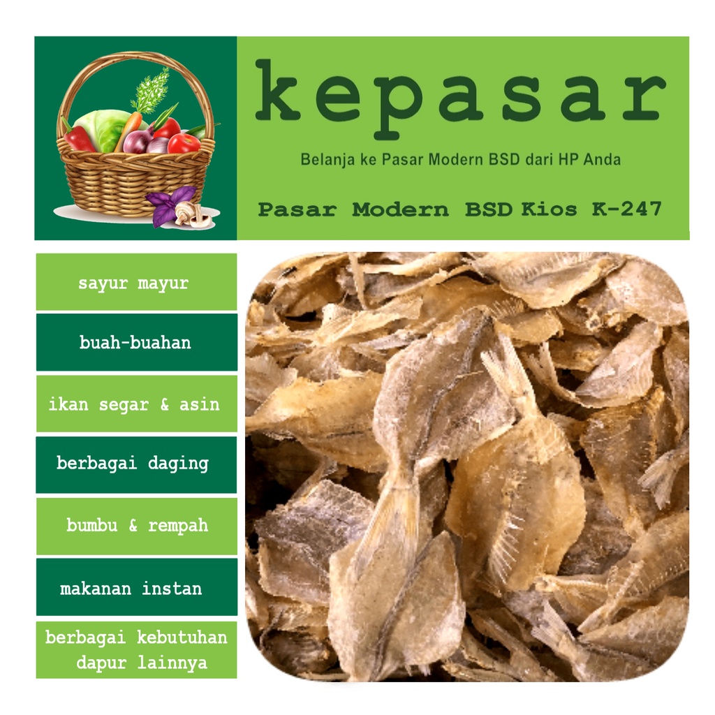 

Ikan Asin Kapas-Kapas 100 g