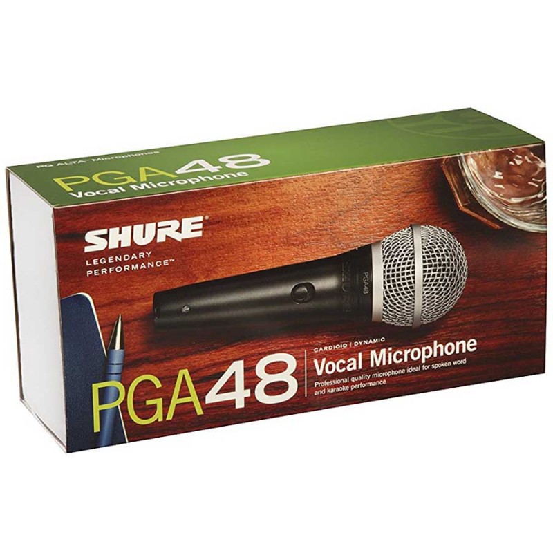 Microphone Mikrofon Kabel Shure PGA 48 / PGA48 Original