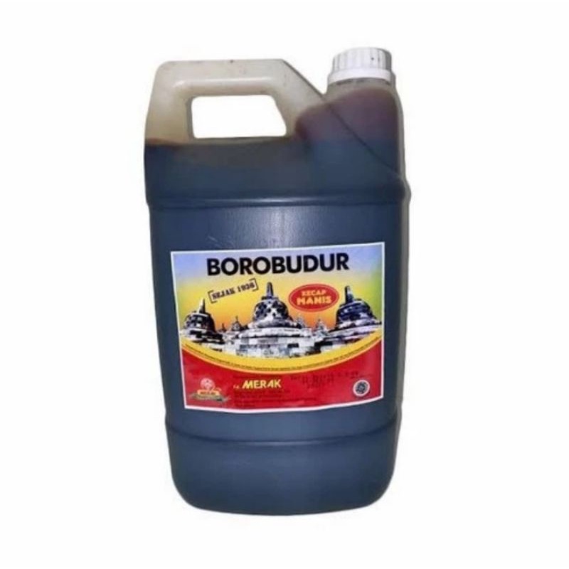 

Kecap manis borobudur jerigen 5,5kg