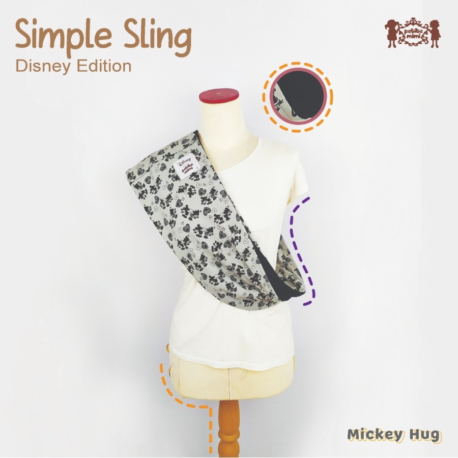 Petite Mimi DISNEY / Gendongan Bayi / Simple Sling
