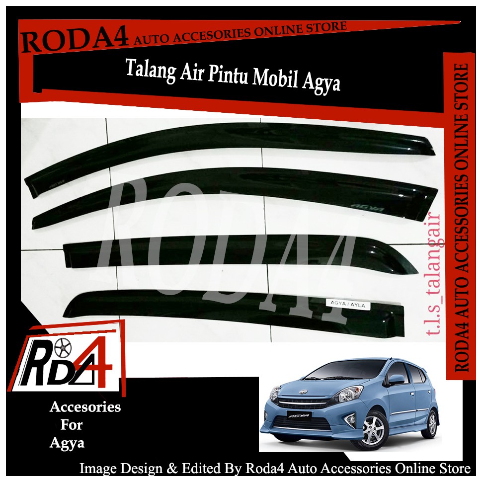 Talang Air Model Slim Mobil Agya