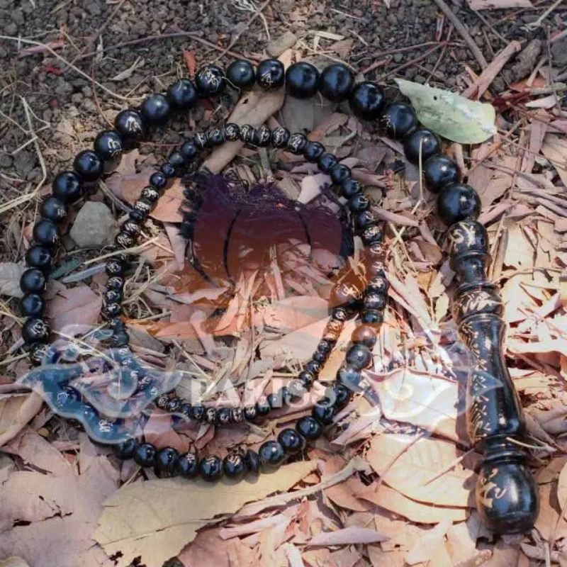 Tasbih Cambuk Hiasan Dinding Kayu Walikukun  - Tasbih Cambuk Walikukun - Tasbih Pecut