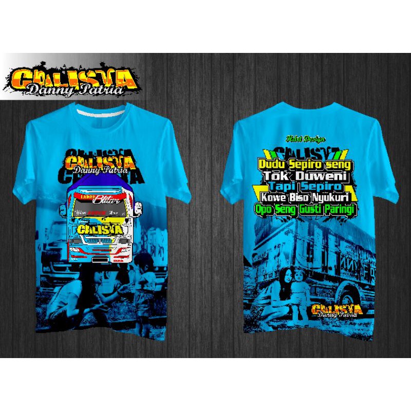 kaos Truk kaos trek kaos truck kaos calista