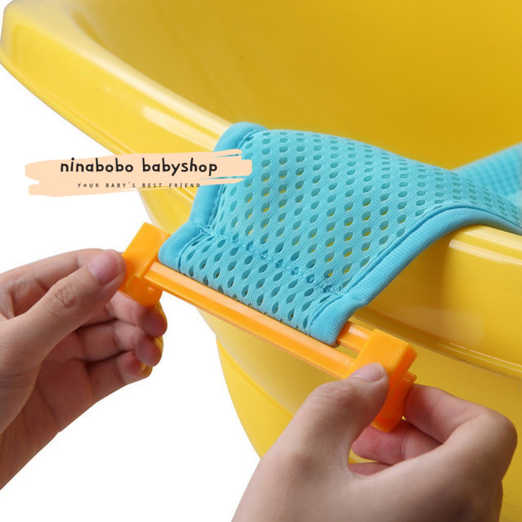 Jaring bak mandi bayi anti slip anti tenggelam / jaring mandi bayi baby bath helper