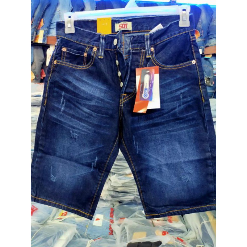 celana pendek pria - celana jeans original - jeans pendek original