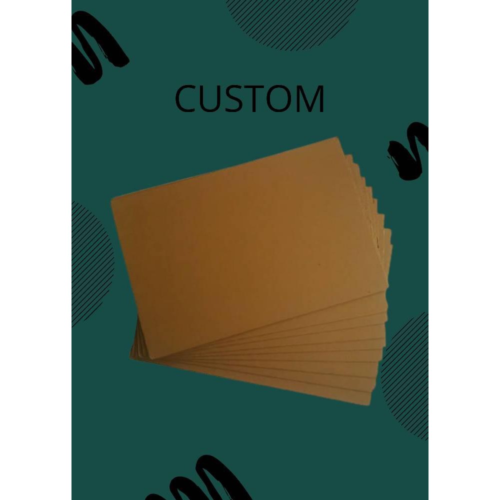 

Custom Selembaran Bahan Kardus