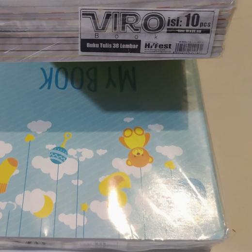 

♦ buku tulis murah isi 38 lembar 1 pack ★