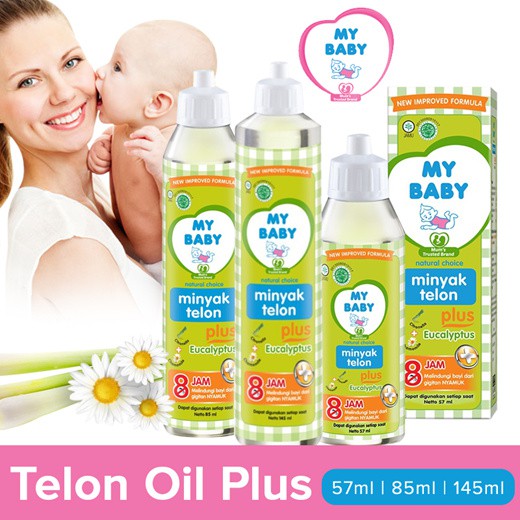 *FRAULEINCO* My Baby Minyak Telon Plus / Minyak telon bayi 145ml kemasan baru 150ml