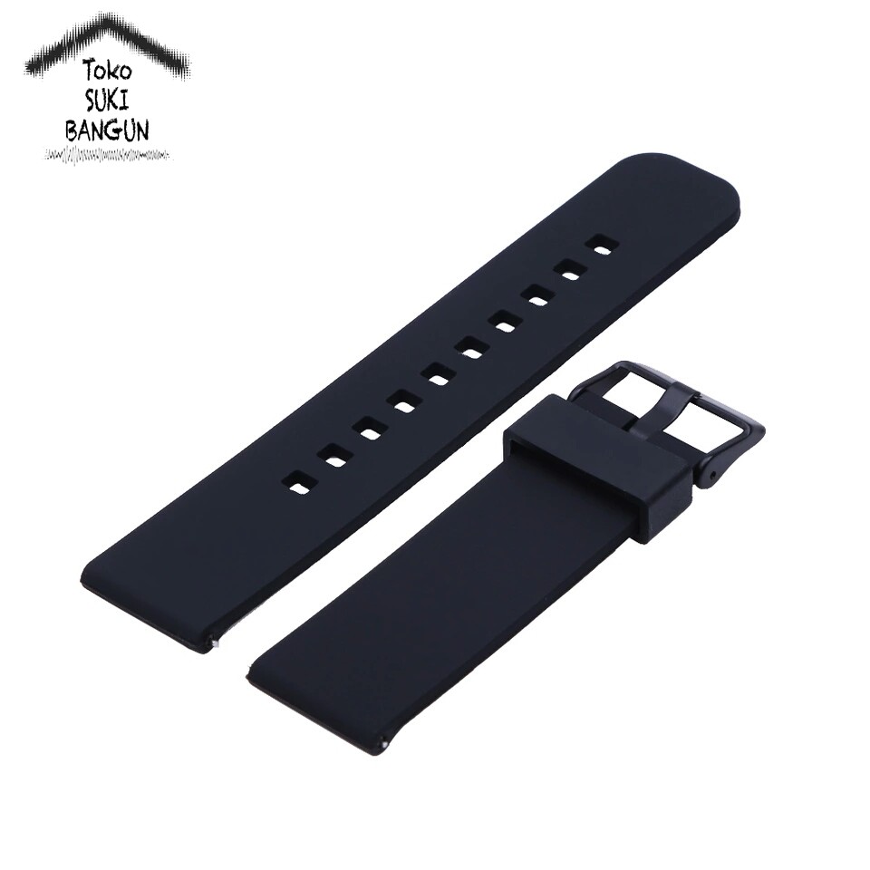 TALI JAM 22mm QUICK RELEASE Rubber THIN Fashion Watch Band Strap