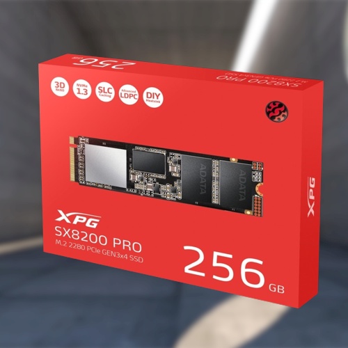 SSD ADATA SX8200 Pro 256GB M.2 PCIe NVMe 1.3 Gen3x4