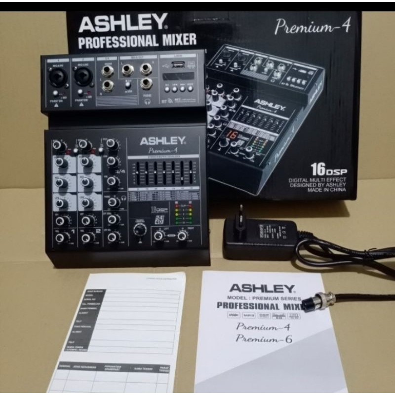 MIXER ASHLEY PREMIUM-4 MIXER 4 CHANNEL 2