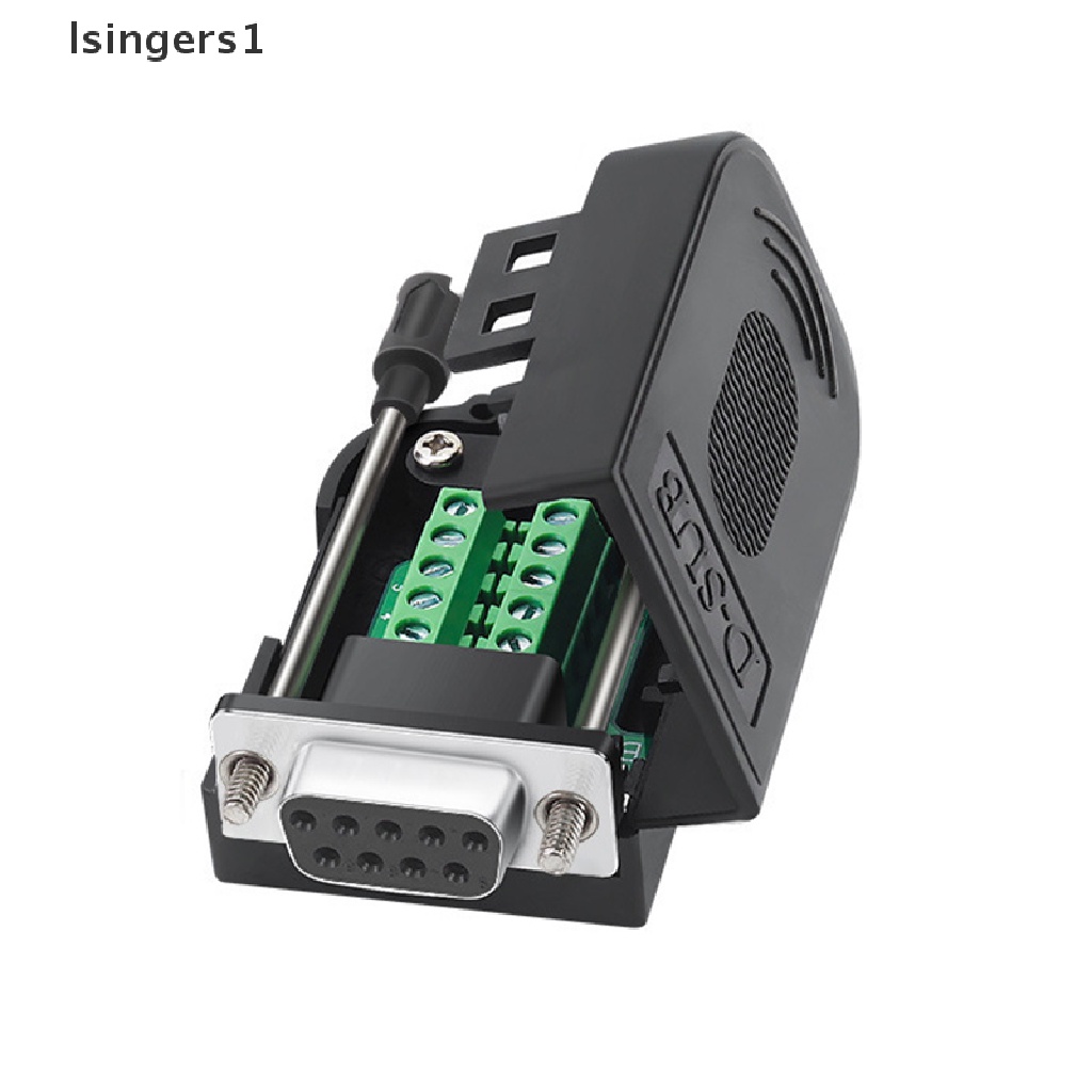 (lsingers1) Rs232 Konektor Breakout Terminal DB9 Male Female 9 Pin RS485