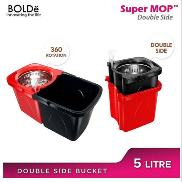 BOLDe Super MOP Double Side BOLDe Original Alat Pel Lantai