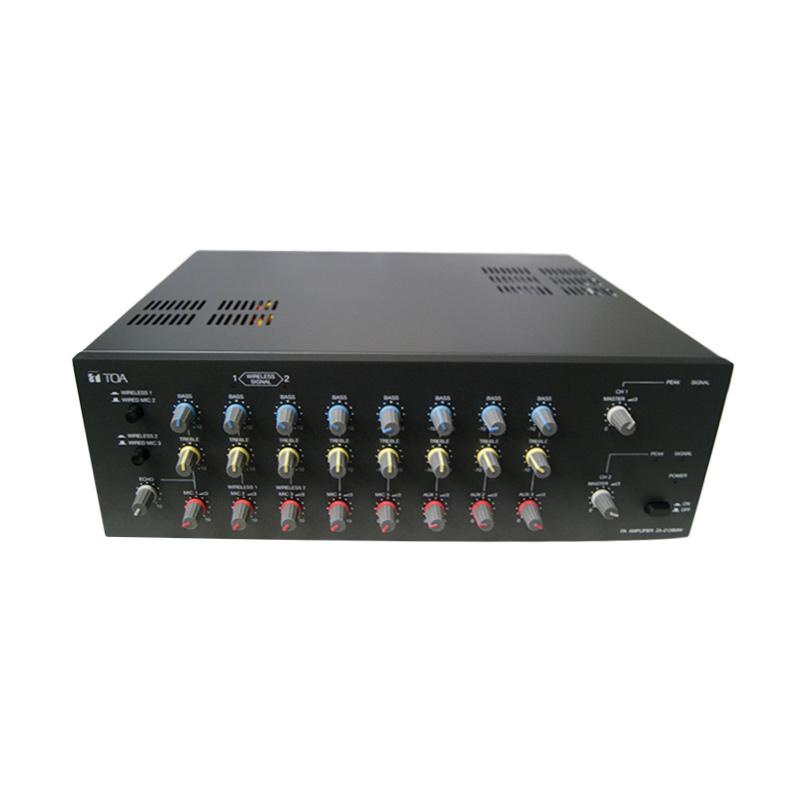 Mixer Amplifier TOA ZA 2128 M ORIGINAL 2 X 120 watt/Daftar harga TOA Power Amplifier Za-2240
