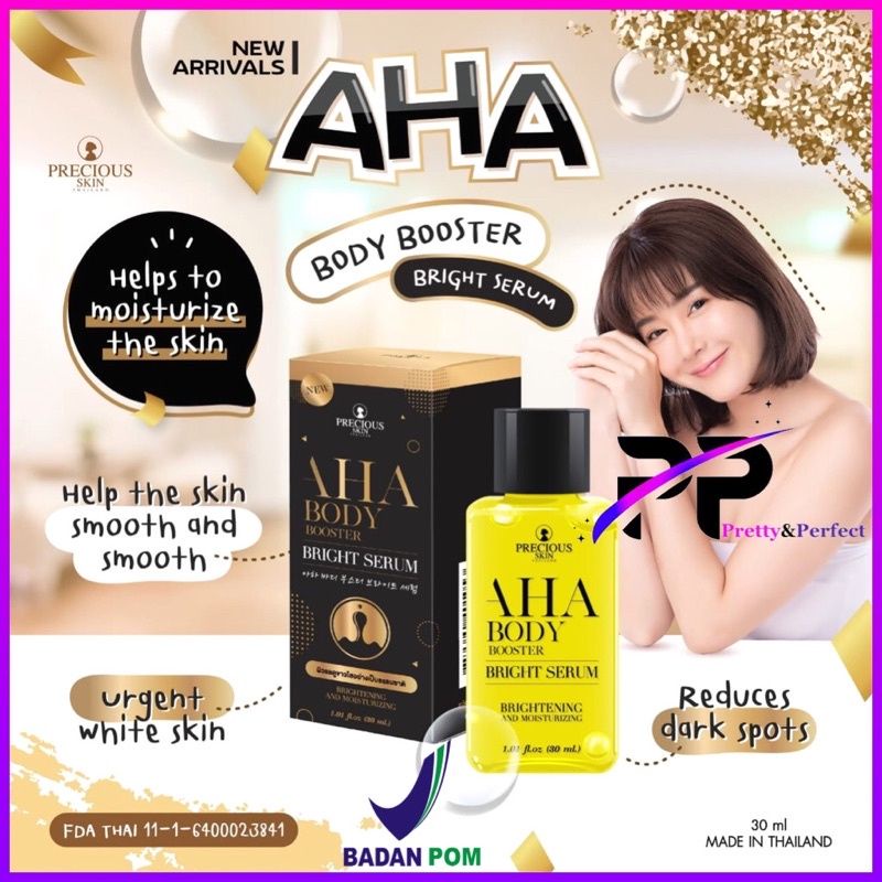 BPOM AHA Mimi Booster Precious White Body Serum Bpom Original Aha Mimi White Body Lotion Ori Asli Bisa COD