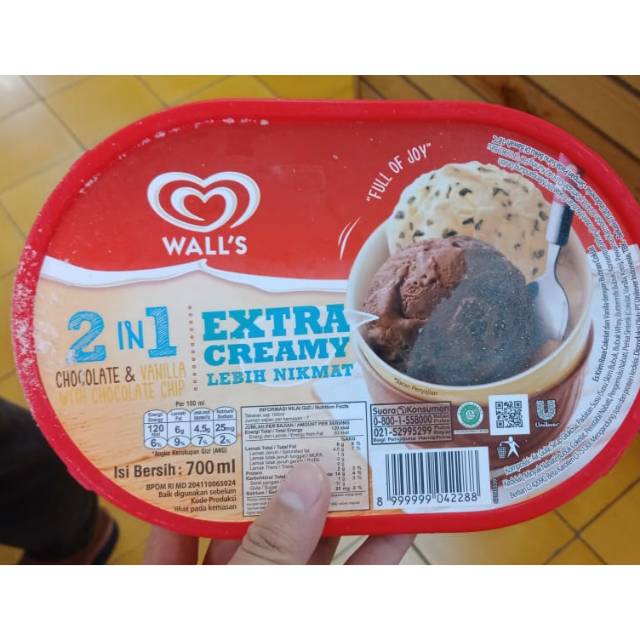 

Chocolate & vanilla 700 ml