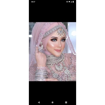 veil mutiara viral/slayer ala ells wedding/slayer diamond