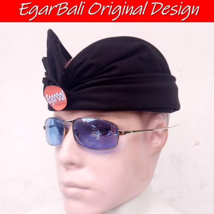 Promo Udeng Bali Hitam Polos