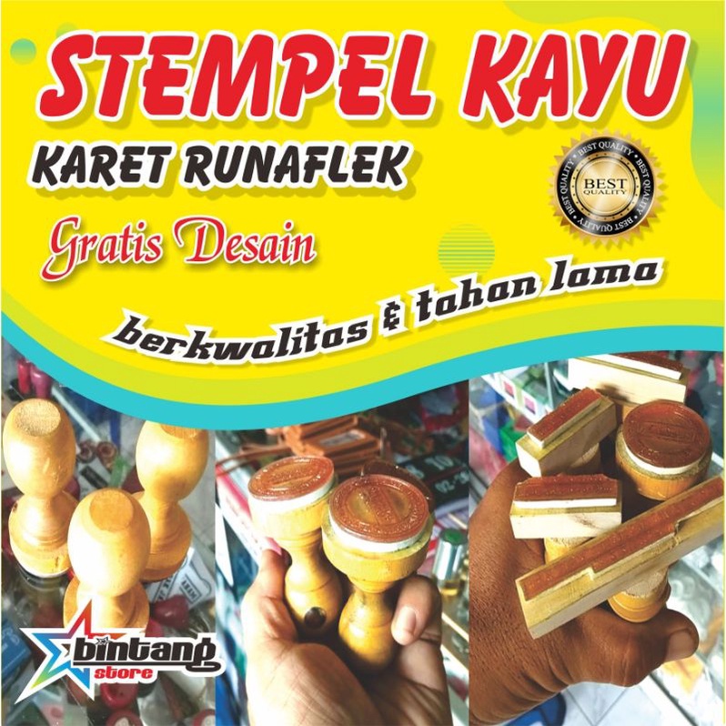 

STEMPEL KAYU / STEMPEL KARET / RUNAFLEK
