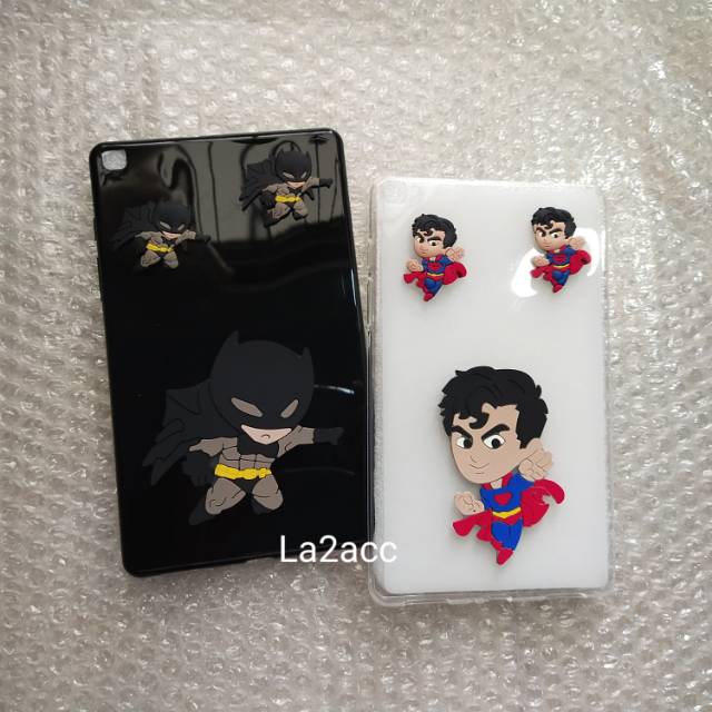 Case tab Samsung tab A 8.0 SM T295 karakter Hero softcase soft case silikon silicon